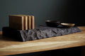 Charred Tray & Coaster Set